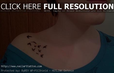 bird silhouette tattoo