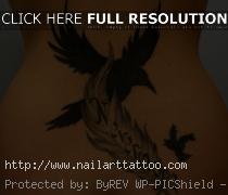 bird silhouette tattoo men