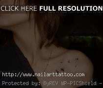 bird silhouette tattoo shoulder