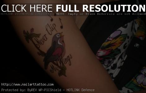 bird tattoos for girls