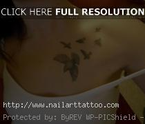 bird tattoos for girls on chest