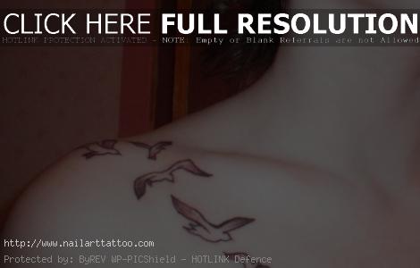 bird tattoos for women on shoulder