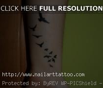 bird tattoos on wrist