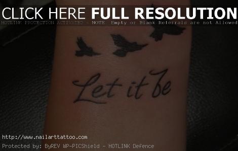bird tattoos on wrist meaning