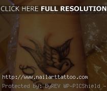 bird wrist tattoos for girls