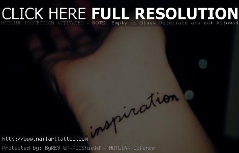 bird wrist tattoos with quotes