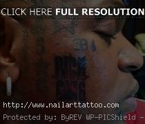 birdman face tattoos 2013