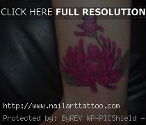 birth flower tattoos for november