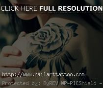 black and gray tattoos for women