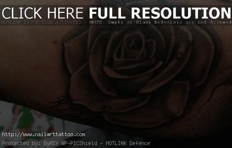black and grey rose tattoos tumblr