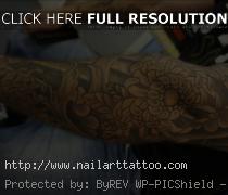 black and grey sleeve tattoos tumblr