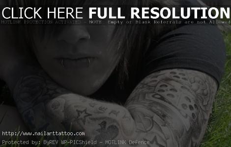 black and white sleeve tattoos designs