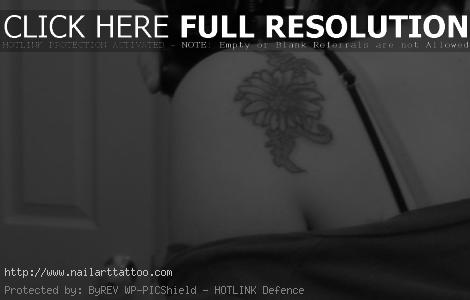 black and white sunflower tattoo shoulder