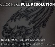 black and white tattoo designs skulls