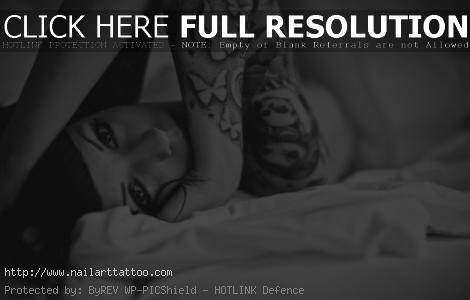 black and white tattoo photography