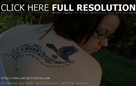 black bird tattoo pictures