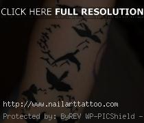 black bird tattoos for men