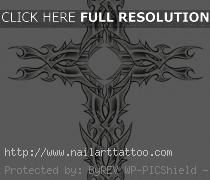 black cross tattoo designs