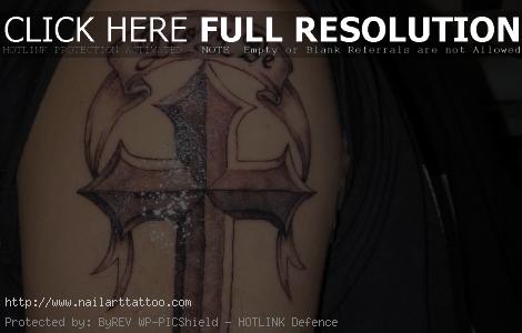 black cross tattoo meaning