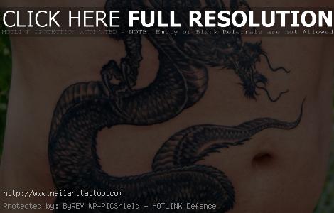 black dragon tattoo