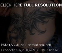 black dragon tattoo back