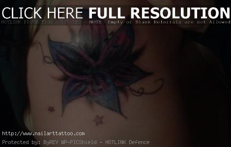 black flower tattoos cover ups