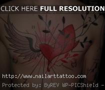 black heart tattoo images