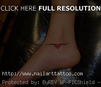 black heart tattoos for women