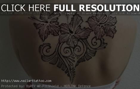 black henna tattoo designs