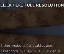 black henna tattoo scars
