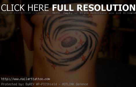 black hole tattoo