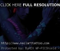 black light tattoos before and after