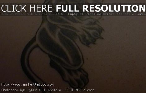 black panther tattoo designs for men