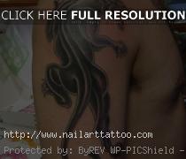 black panther tattoo flash