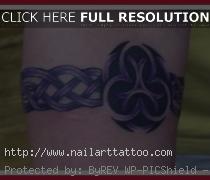 celtic armband tattoos for women