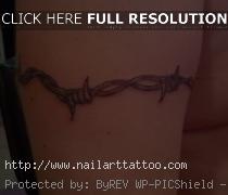 cool barb wire tattoos