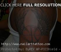cool basketball tattoo designs