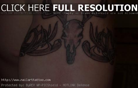 deer antler armband tattoo designs