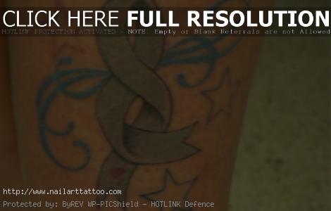 diabetes awareness ribbon tattoos