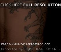 easy black dragon tattoo designs