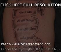 family bible quotes tattoos