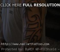 full arm tribal tattoos