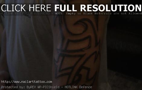 full arm tribal tattoos