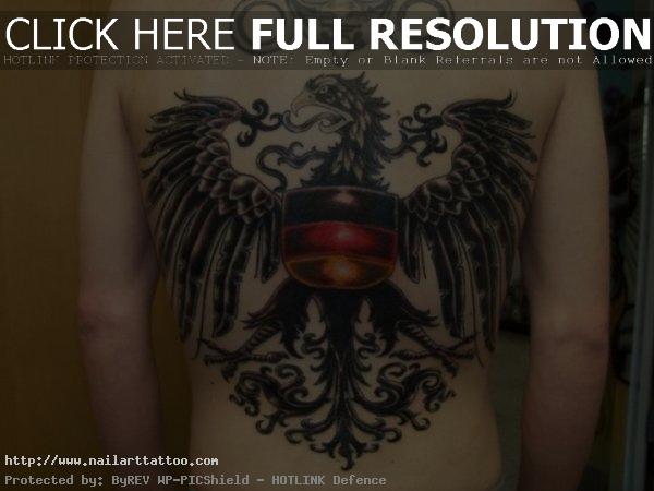 german black eagle tattoo