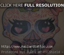 girly aztec skull tattoos