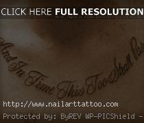 inspirational bible tattoo quotes