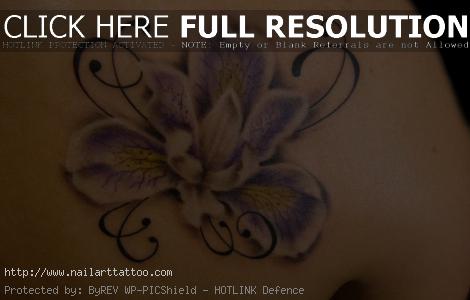 july birth flower tattoos