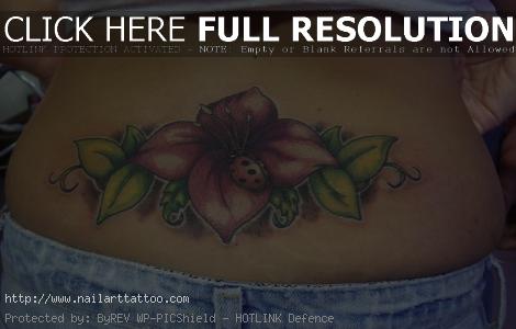 lower back tattoo designs for women