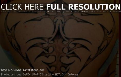 lower back tribal tattoos for men