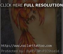 phoenix bird tattoos for men